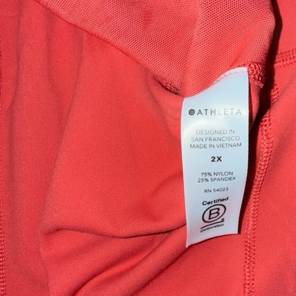 ATHLETA Salutation Jacket - Plus 2X Lychee Red - Picture 9 of 13